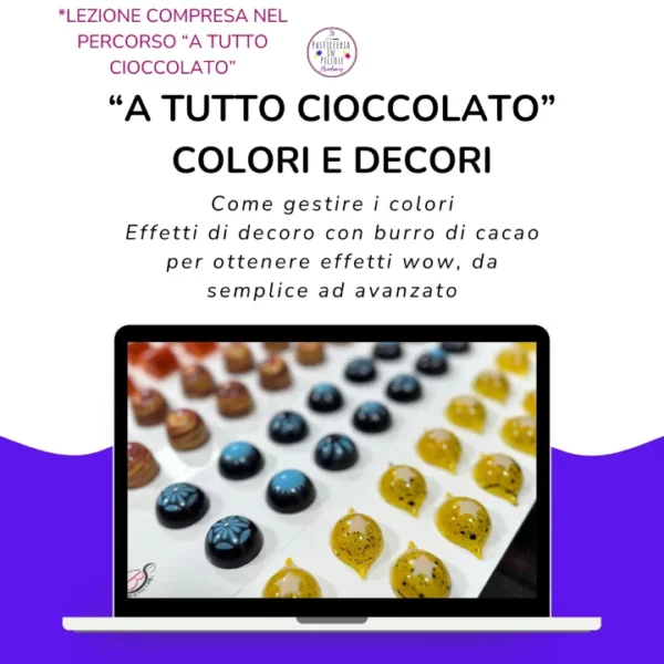 Percorso "A tutto Cioccolato" - Lezione 02 - Colori e Decori