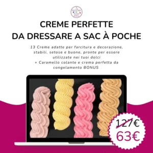 Creme perfette da dressare a sac à poche